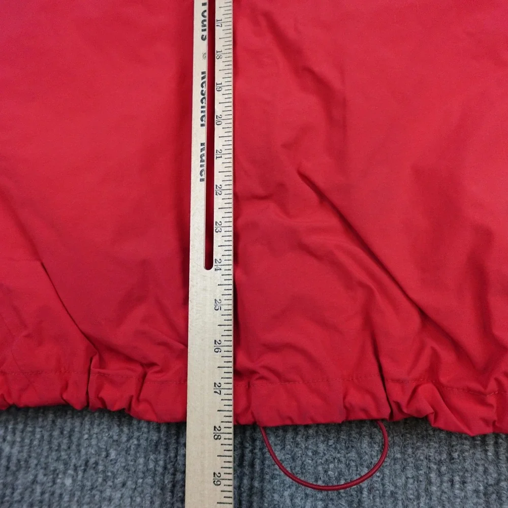 The North Face Jacket Mens Large Red DryVent Hooded Insulated Waterproof Ski